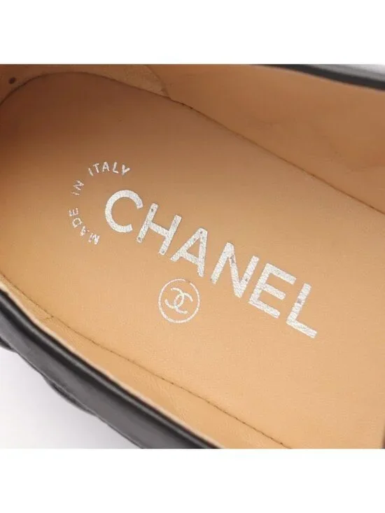 Chanel Loafer Quilted Black Lambskin - Picture 5 of 8